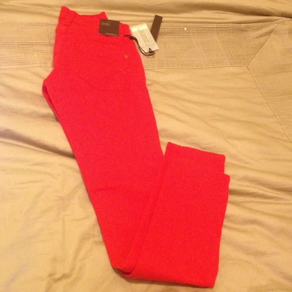 James Jeans Twiggy Five-Pocket Jegging, Scarlet