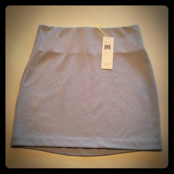 SOLD in bundle! BCBG Blue Stone color mini skirt