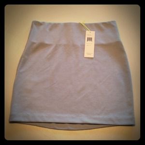 SOLD in bundle! BCBG Blue Stone color mini skirt