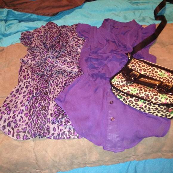 Super cute ruffled shirts!