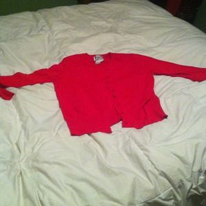 Red Cardigan.