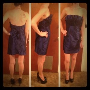 Dark blue dress