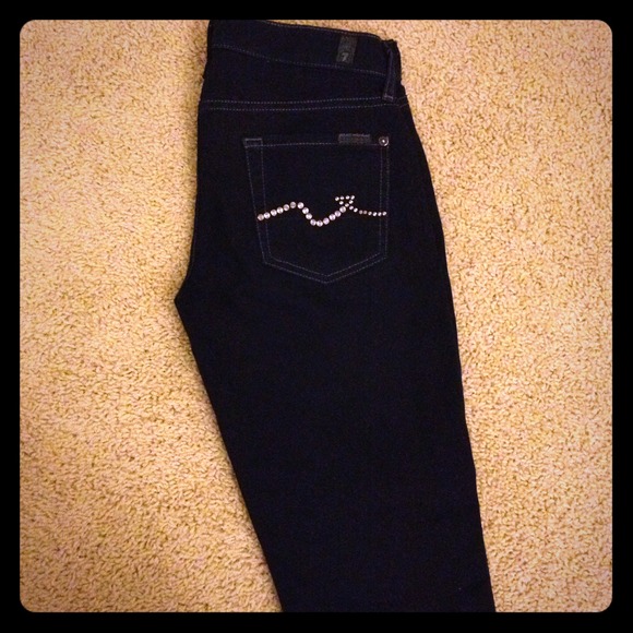 7 for all man kind Roxanne skinny jeans