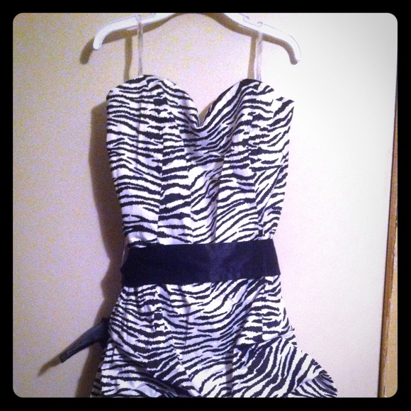 Zebra Print Dress