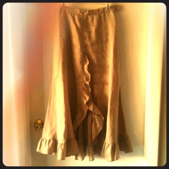 ❌Sold❌Long Ruffle Skirt