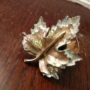 💍Vintage Gold Leaf Cocktail Ring