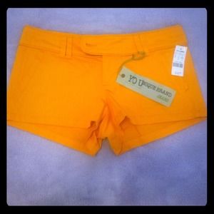 BRAND NEW! Never worn very comfy orange shorts