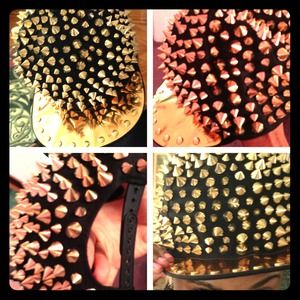 Custom designed spiked SnapBack!