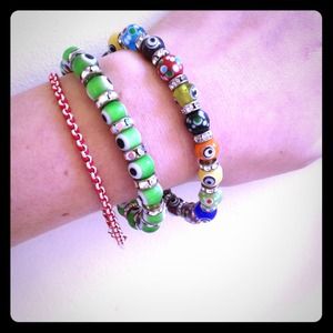 2 eye bracelets!!