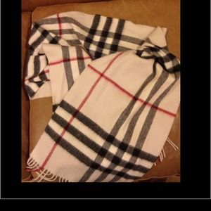 *RESERVED* BURBERRY CASHMERE SCARF