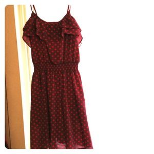 NEW with tags! Xhilaration dress polka dot dress!