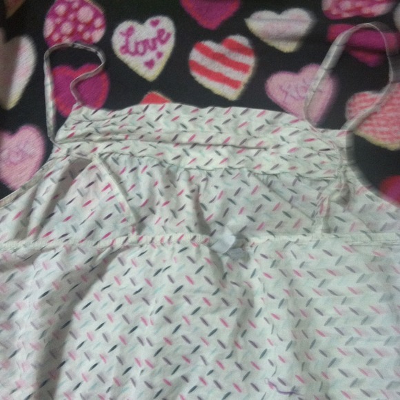 Spaghetti strap top white - Picture 2 of 2