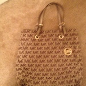 Brown handbag