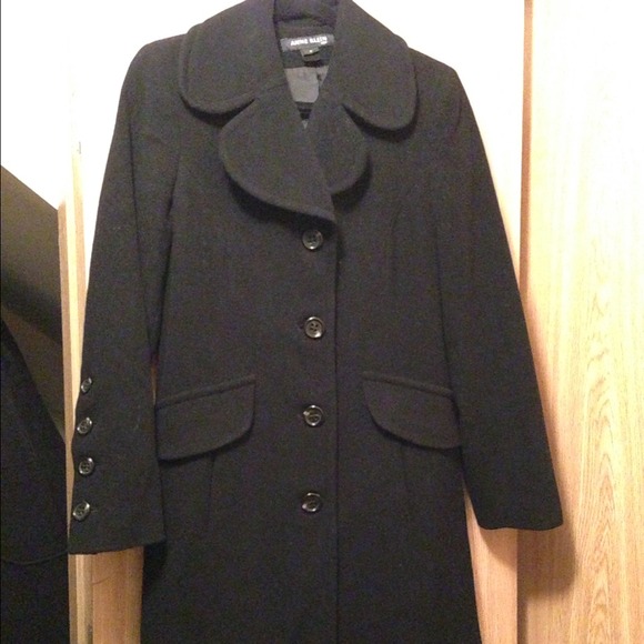 Anne Klein black winter coat