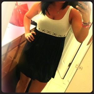 Black & white dress
