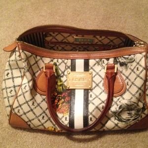 Authentic L.A.M.B handbag w/ matching wallet