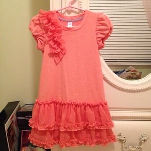 🔴SOLD🔴Cute Peach Girls Dress💥