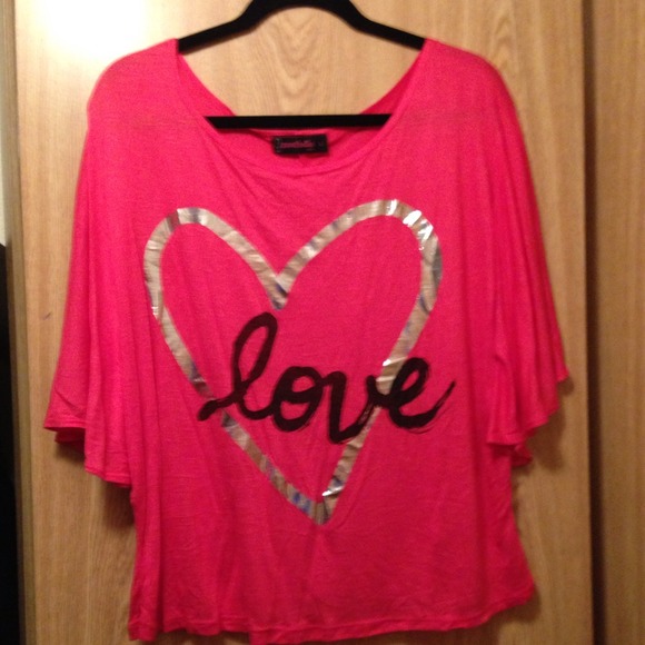 Pink soft tee