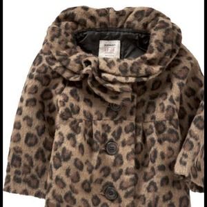 Cheetah Print Coat for Kids.