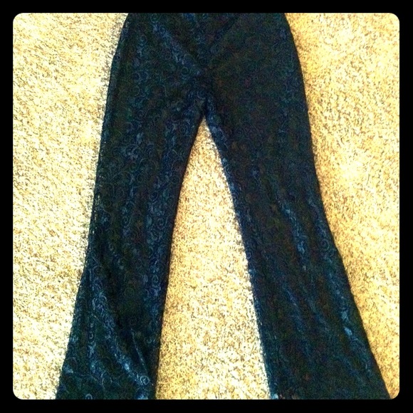 Betsey Johnson New York - Lace Bell Bottom sz M