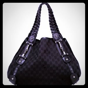 Authentic Gucci Monogram Hobo Bag