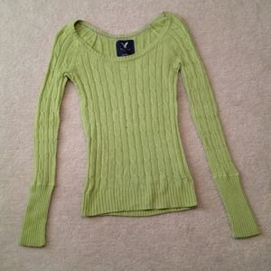 Lime Green Sweater