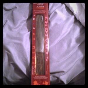 🚫SOLD!!!!🚫Dark brown remy hair extensions