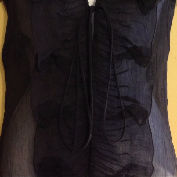 Authentic PRADA Exquisite Fine Silk Blouse ITALY - Picture 2 of 3