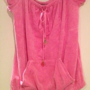 Sold Authentic juicy terry  top w/pocket