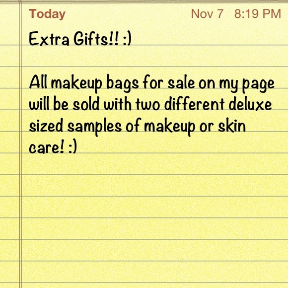 Gifts with purchase!! :)