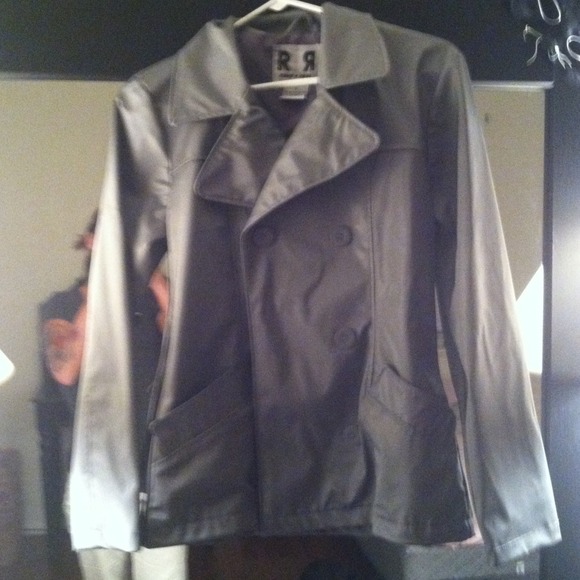 🌟Silver/gray rain coat🌟