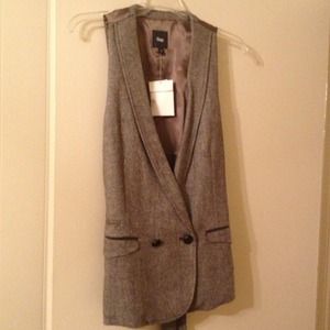Tweed vest!