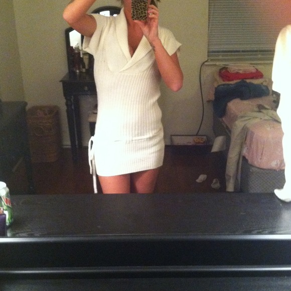 🌺White sweater dress🌺
