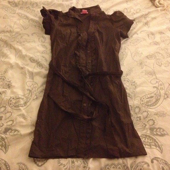 💢SOLD💢Brown button up tunic