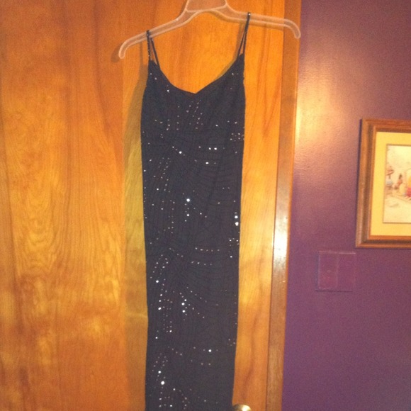 Beautiful long black dress
