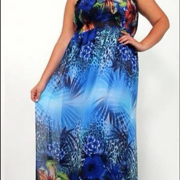 Floral maxi