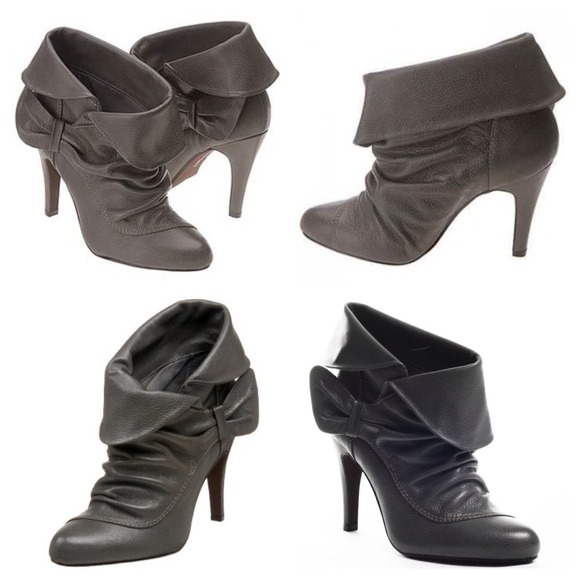 Like new condition Grey britt Report booties.