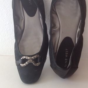 Nine west black shoes