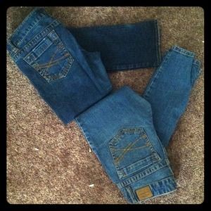 2pair of original quality Aeropostale skinny jeans