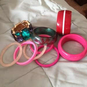 Lot of bracelets