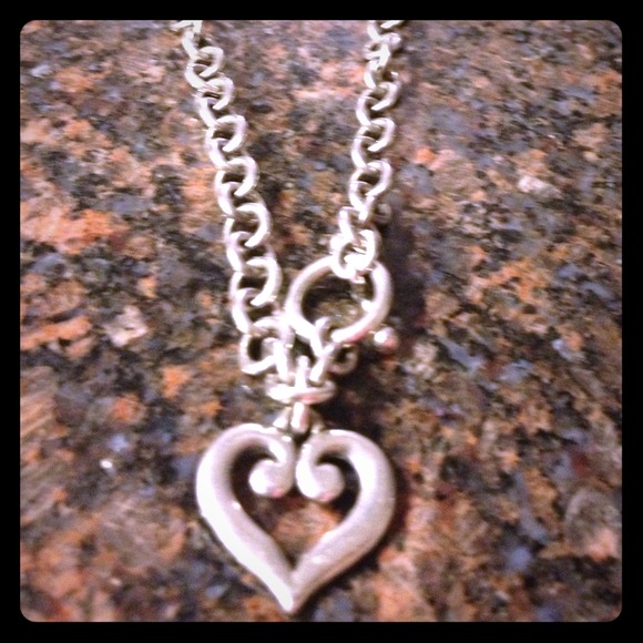 SOLD*****James Avery heart necklace