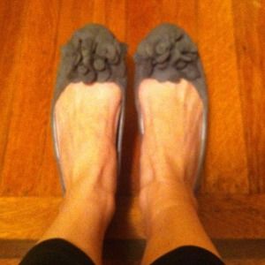 Gray Flats, Size 6