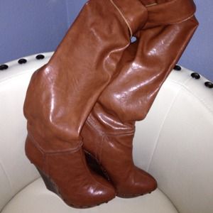 Colin Stuart knee high boots