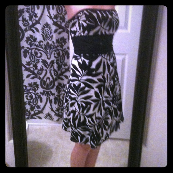 WHBM Strapless Sundress