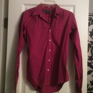 Ralph Lauren Sport Purple Button Down