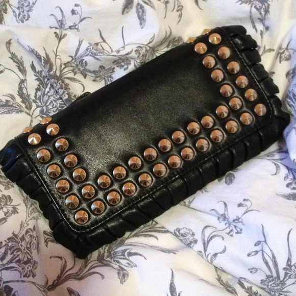 Betsey Johnson Clutches & Wallets - Betsey Johnson Studded Wallet