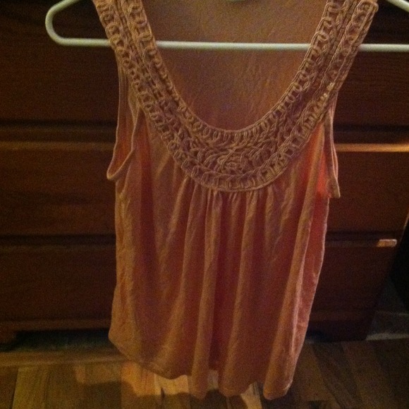 Peach colored top