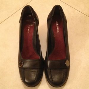 Aerosoles 👠black leather shoes