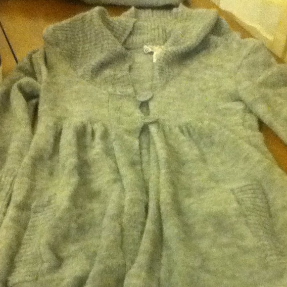 Grey oversized sweater
