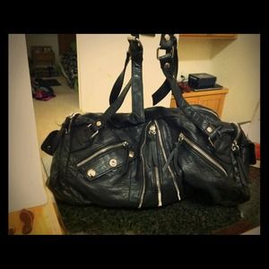 Little black converse purse